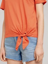 T-Shirt mit Bio-Baumwolle - Frauen - sundown coral T-Shirt mit Bio-Baumwolle - Frauen - sundown coral - 9 - TOM TAILOR Denim