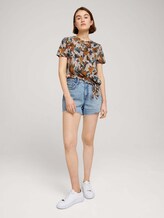 T-Shirt mit Bio-Baumwolle - Frauen - abstract monkey print T-Shirt mit Bio-Baumwolle - Frauen - abstract monkey print - 3 - TOM TAILOR Denim