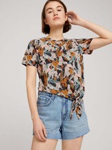 T-Shirt mit Bio-Baumwolle - Frauen - abstract monkey print T-Shirt mit Bio-Baumwolle - Frauen - abstract monkey print - 5 - TOM TAILOR Denim