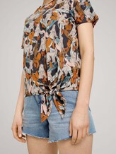 T-Shirt mit Bio-Baumwolle - Frauen - abstract monkey print T-Shirt mit Bio-Baumwolle - Frauen - abstract monkey print - 9 - TOM TAILOR Denim