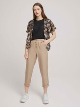 T-Shirt mit Ärmelaufschlag - Frauen - deep black T-Shirt mit Ärmelaufschlag - Frauen - deep black - 3 - TOM TAILOR Denim