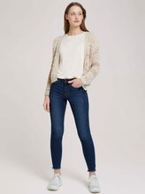 T-Shirt mit Ärmelaufschlag - Frauen - soft creme beige T-Shirt mit Ärmelaufschlag - Frauen - soft creme beige - 3 - TOM TAILOR Denim