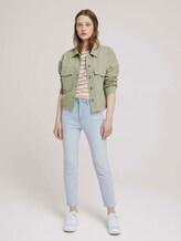 T-Shirt mit Ärmelaufschlag - Frauen - multicolor stripe T-Shirt mit Ärmelaufschlag - Frauen - multicolor stripe - 3 - TOM TAILOR Denim