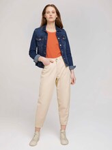 Basic Top im Loose Fit - Frauen - sundown coral Basic Top im Loose Fit - Frauen - sundown coral - 3 - TOM TAILOR Denim