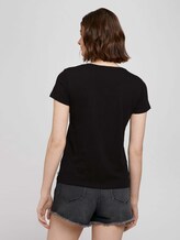 T-Shirt mit Bio-Baumwolle - Frauen - deep black T-Shirt mit Bio-Baumwolle - Frauen - deep black - 2 - TOM TAILOR Denim