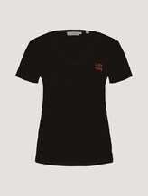T-Shirt mit Bio-Baumwolle - Frauen - deep black T-Shirt mit Bio-Baumwolle - Frauen - deep black - 7 - TOM TAILOR Denim