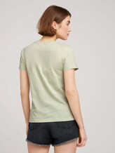 T-Shirt mit Bio-Baumwolle - Frauen - light dusty green T-Shirt mit Bio-Baumwolle - Frauen - light dusty green - 2 - TOM TAILOR Denim