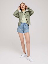 Print T-Shirt mit Bio-Baumwolle - Frauen - light dusty green Print T-Shirt mit Bio-Baumwolle - Frauen - light dusty green - 3 - TOM TAILOR Denim