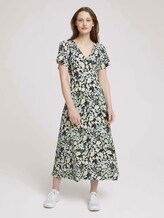 gemustertes Midikleid - Frauen - flower print gemustertes Midikleid - Frauen - flower print - 1 - TOM TAILOR Denim