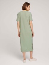 Midikleid mit Rippstruktur - Frauen - light dusty green Midikleid mit Rippstruktur - Frauen - light dusty green - 2 - TOM TAILOR Denim