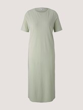 Midikleid mit Rippstruktur - Frauen - light dusty green Midikleid mit Rippstruktur - Frauen - light dusty green - 7 - TOM TAILOR Denim