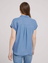 Jeansbluse mit TENCEL™ - Frauen - Used Light Stone Blue Denim Jeansbluse mit TENCEL™ - Frauen - Used Light Stone Blue Denim - 2 - TOM TAILOR Denim