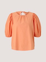 Ballonärmel Bluse mit Bio-Baumwolle - Frauen - sundown coral Ballonärmel Bluse mit Bio-Baumwolle - Frauen - sundown coral - 7 - TOM TAILOR Denim