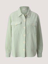 Strukturiertes Überhemd - Frauen - light dusty green Strukturiertes Überhemd - Frauen - light dusty green - 7 - TOM TAILOR Denim