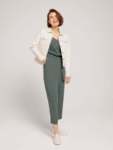 Jumpsuit mit Bindegürtel - Frauen - dusty pine green Jumpsuit mit Bindegürtel - Frauen - dusty pine green - 3 - TOM TAILOR Denim