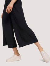 Fließende Culotte Hose - Frauen - deep black Fließende Culotte Hose - Frauen - deep black - 10 - TOM TAILOR Denim