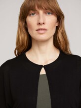 Kurzer Bolero mit Knopf - Frauen - deep black Kurzer Bolero mit Knopf - Frauen - deep black - 9 - TOM TAILOR