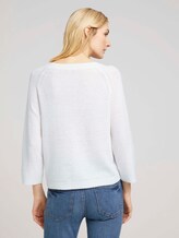 Pullover mit U-Boot-Ausschnitt - Frauen - Whisper White Pullover mit U-Boot-Ausschnitt - Frauen - Whisper White - 2 - TOM TAILOR