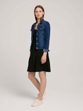 Jersey Minikleid mit Schleifendetail - Frauen - deep black Jersey Minikleid mit Schleifendetail - Frauen - deep black - 5 - TOM TAILOR Denim