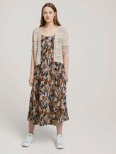 Gemustertes Midikleid mit Bio-Baumwolle - Frauen - abstract monkey print Gemustertes Midikleid mit Bio-Baumwolle - Frauen - abstract monkey print - 3 - TOM TAILOR Denim