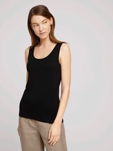 Basic Top - Frauen - deep black Basic Top - Frauen - deep black - 1 - TOM TAILOR