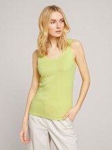 Basic Top - Frauen - celery ice Basic Top - Frauen - celery ice - 1 - TOM TAILOR