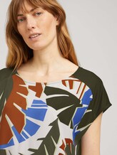 Palmen T-Shirt mit Print - Frauen - Grape Leaf Green Palmen T-Shirt mit Print - Frauen - Grape Leaf Green - 9 - TOM TAILOR