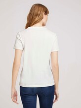 T-shirt met print - Vrouwen - Whisper White T-shirt met print - Vrouwen - Whisper White - 2 - TOM TAILOR