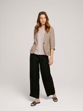 3/4 Arm Bluse mit TENCEL™ - Frauen - beige geometrical design 3/4 Arm Bluse mit TENCEL™ - Frauen - beige geometrical design - 3 - TOM TAILOR