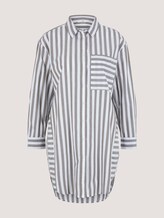 Lange Hemdbluse mit Streifen - Frauen - green vertical stripe Lange Hemdbluse mit Streifen - Frauen - green vertical stripe - 7 - TOM TAILOR