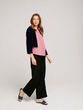 Ärmellose Bluse mit Henley - Frauen - flamingo flower Ärmellose Bluse mit Henley - Frauen - flamingo flower - 3 - TOM TAILOR