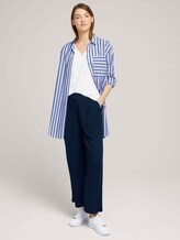 T-Shirt mit V-Ausschnitt - Frauen - Whisper White T-Shirt mit V-Ausschnitt - Frauen - Whisper White - 3 - TOM TAILOR
