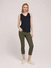 Top mit V-Ausschnitt - Frauen - deep black Top mit V-Ausschnitt - Frauen - deep black - 3 - TOM TAILOR