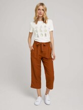 Print T-Shirt mit Bio-Baumwolle - Frauen - Whisper White Print T-Shirt mit Bio-Baumwolle - Frauen - Whisper White - 3 - TOM TAILOR