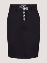 Rock mit Tunnelzug an der Taille - Frauen - deep black Rock mit Tunnelzug an der Taille - Frauen - deep black - 7 - TOM TAILOR