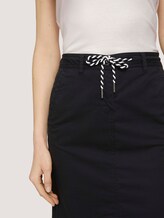 Rock mit Tunnelzug an der Taille - Frauen - deep black Rock mit Tunnelzug an der Taille - Frauen - deep black - 9 - TOM TAILOR