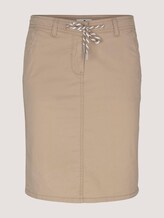 Rock mit Tunnelzug an der Taille - Frauen - desert linen Rock mit Tunnelzug an der Taille - Frauen - desert linen - 7 - TOM TAILOR