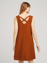 Jerseykleid mit Rückendetail - Frauen - Caramel Brown Jerseykleid mit Rückendetail - Frauen - Caramel Brown - 2 - TOM TAILOR