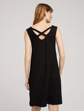 Jerseykleid mit Rückendetail - Frauen - deep black Jerseykleid mit Rückendetail - Frauen - deep black - 2 - TOM TAILOR