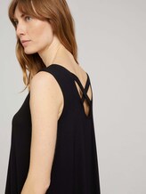 Jerseykleid mit Rückendetail - Frauen - deep black Jerseykleid mit Rückendetail - Frauen - deep black - 9 - TOM TAILOR
