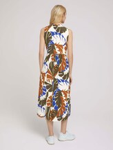 Ärmelloses Midikleid mit Print - Frauen - multicolor botanical design Ärmelloses Midikleid mit Print - Frauen - multicolor botanical design - 2 - TOM TAILOR