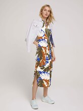 Ärmelloses Midikleid mit Print - Frauen - multicolor botanical design Ärmelloses Midikleid mit Print - Frauen - multicolor botanical design - 3 - TOM TAILOR