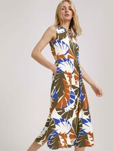 Ärmelloses Midikleid mit Print - Frauen - multicolor botanical design Ärmelloses Midikleid mit Print - Frauen - multicolor botanical design - 5 - TOM TAILOR