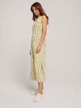 Ärmelloses Midikleid mit Print - Frauen - green watercolor stripe Ärmelloses Midikleid mit Print - Frauen - green watercolor stripe - 3 - TOM TAILOR