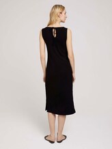 Ärmelloses Midi Jerseykleid - Frauen - deep black Ärmelloses Midi Jerseykleid - Frauen - deep black - 2 - TOM TAILOR