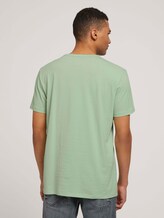 Print T-Shirt - Männer - smooth green Print T-Shirt - Männer - smooth green - 2 - TOM TAILOR Denim