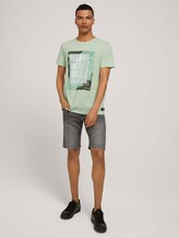 Print T-Shirt - Männer - smooth green Print T-Shirt - Männer - smooth green - 3 - TOM TAILOR Denim
