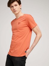 T-Shirt mit kleinem Print - Männer - orange lobster T-Shirt mit kleinem Print - Männer - orange lobster - 5 - TOM TAILOR Denim