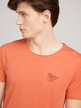 T-Shirt mit kleinem Print - Männer - orange lobster T-Shirt mit kleinem Print - Männer - orange lobster - 9 - TOM TAILOR Denim