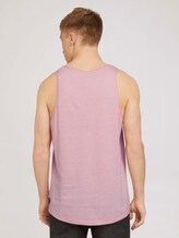 Tanktop met borstzak - Mannen - orange white yd thin stripe Tanktop met borstzak - Mannen - orange white yd thin stripe - 2 - TOM TAILOR Denim